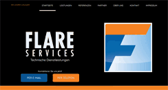 Desktop Screenshot of flare-it.de